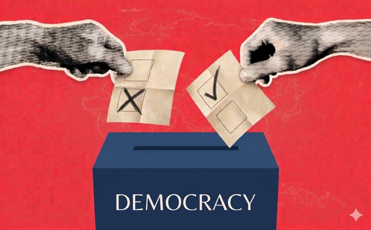Who decides what counts as a  democracy?