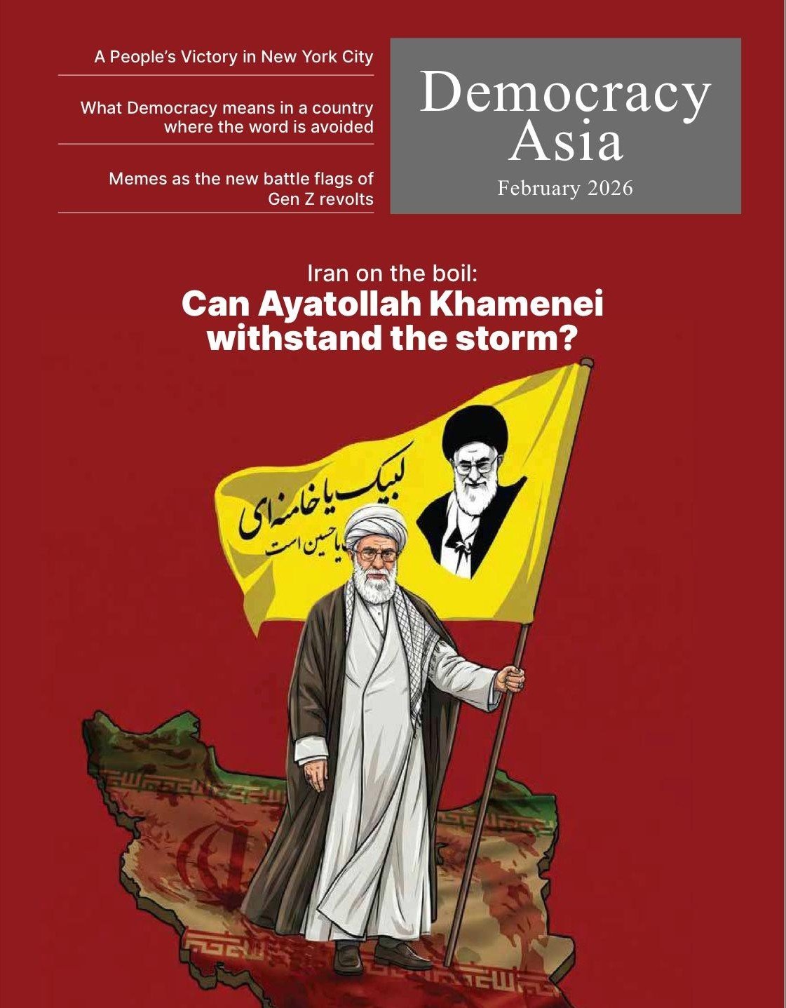 Can Ayatollah Khamenei withstand the storm?